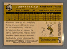 Load image into Gallery viewer, 2009 Topps Heritage Chrome Baseball Rookie Card - Jordan Schafer - CHR186 (C)