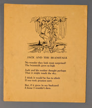 Load image into Gallery viewer, Vintage Jack and the Beanstalk Book Platt & Munk Illustrated