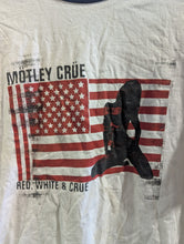 Load image into Gallery viewer, Motley Crue Red White & Crue Tour T-Shirt 2005 Vintage Band Tee - XL