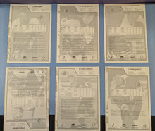 Load image into Gallery viewer, Lot of Vintage Cereal Promo Hockey Cards Cutout + 1 Cereal Box Panel