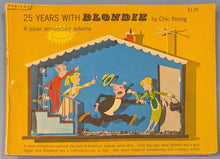 Load image into Gallery viewer, 25 Years With Blondie by Chic Young Silver Anniversary Edition Comic Strip Book