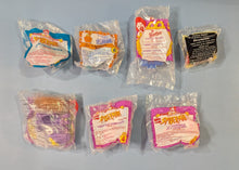 Load image into Gallery viewer, Sealed Spider-Man McDonald's Happy Meal Toys Lot of 7 Vintage Collectibles