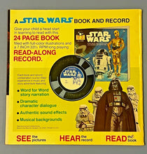 Load image into Gallery viewer, Star Wars Return of the Jedi Read-Along Book and Record 455 33 1/3 RPM