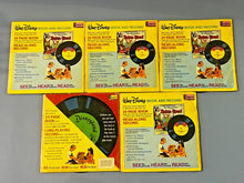 Load image into Gallery viewer, Walt Disney's Story Book & Record Lot (5): Three Little Pigs +