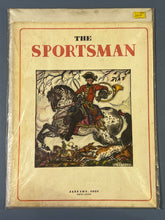 Load image into Gallery viewer, The Sportsman Magazine January 1933 Cover Art By A.L.Aanoux