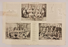 Load image into Gallery viewer, 1900s Article on Canada's National Game Champion Teams of 1886 Lacrosse