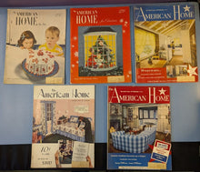 Load image into Gallery viewer, Lot of 11 Vintage American Legion & The American Home Magazines 1940s-1950s