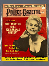 Load image into Gallery viewer, The National Police Gazette Magazine April 1965 Kim Novak Joe Bananas