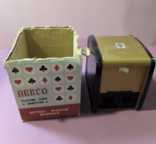 Load image into Gallery viewer, Vintage ARRCO Battery Operated Automatic Playing Card Shuffler with Box