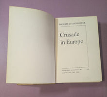 Load image into Gallery viewer, Crusade in Europe by Dwight D. Eisenhower 1948 Hardcover First Edition Vintage