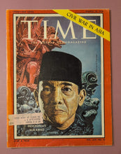 Load image into Gallery viewer, TIME Magazine March 10 1958 Indonesia's Sukarno Civil War in Asia
