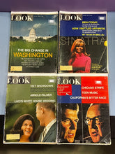 Load image into Gallery viewer, Lot of 4 LOOK Magazines 1966 - Washington, Sinatra, Palmer, Reagan Covers