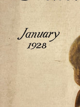 Load image into Gallery viewer, The Etude Music Magazine January 1928 - New Year's Ambitions Snyder Cover