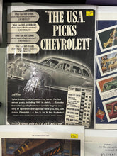 Load image into Gallery viewer, Lot of 10 Vintage Chevrolet Magazine Print Ads - Various Models & Years