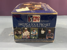 Load image into Gallery viewer, 1992 PGA TOUR PRO SET Trading Card Box (Opened no packs missing)
