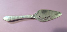 Load image into Gallery viewer, Birks Pie Cake Server Ornate Sterling Silver Handle With Tudor Pattern