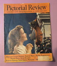 Load image into Gallery viewer, Pictorial Review Magazine December 1938 Christmas Girl Cat Stocking