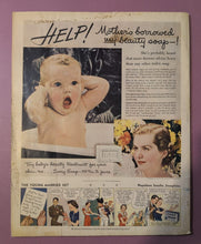 Load image into Gallery viewer, Pictorial Review Magazine December 1938 Christmas Girl Cat Stocking