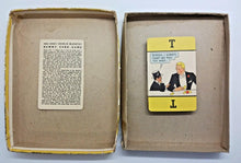 Load image into Gallery viewer, 1938 Edgar Bergen's Charlie McCarthy Rummy Card Game No.3931