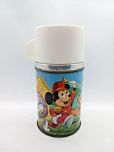 Load image into Gallery viewer, 1963 Walt Disney's Mickey Mouse Club Metal Lunchbox and Thermos (Aladdin)