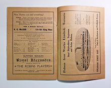 Load image into Gallery viewer, 1918 Official Score Book of the Toronto Baseball Club Toronto vs Buffalo