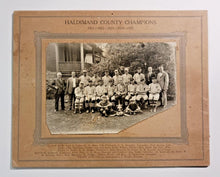 Load image into Gallery viewer, 1921-1925 Haldimand County Champions Baseball Team Photo