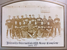 Load image into Gallery viewer, 1932 Huntsville Intermediate OHA Group Champions Hockey Team Photo