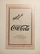 Load image into Gallery viewer, 1951 Oct. 29th Canada Cup Hockey Program Vikings vs Raiders Dunfermline Ice Rink