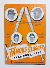 Load image into Gallery viewer, 1950 Famous Slugger Year Book w/ Jackie Robinson, George Kell, Ted Williams