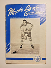 Load image into Gallery viewer, 1964 Jan 8, Montreal vs Maple Leafs, Maple Leaf Gardens Official Sports Program
