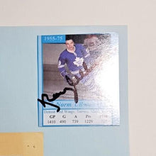 Load image into Gallery viewer, Norm Ullman Beehive w/ two signed card cut outs Hockey