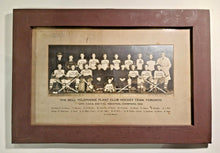 Load image into Gallery viewer, 1932 Bell Telephone Toronto Champions Hockey Team Photo w/ Original Frame