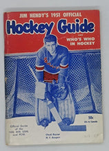 Load image into Gallery viewer, 1951 Jim Hendy Hockey Guide