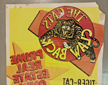 Load image into Gallery viewer, 1990's Hamilton Tiger-Cat KFL Oversize Poster