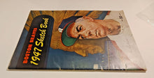Load image into Gallery viewer, 1947 Boston Braves Sketch Baseball Book