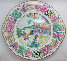 Load image into Gallery viewer, 1850s Mason's Chinese Soup Bowl with Lid and Saucer Hand Painted 13" x 12" x 12"