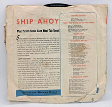 Load image into Gallery viewer, “Ship Ahoy”/Nautical Music & Sounds of the Sea/Color Illustrated Litho Cover