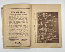 Load image into Gallery viewer, Hockey Pictorial Score Book Season 1926-27 St Pats / Toronto Maple Leaf Program