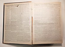 Load image into Gallery viewer, 1880 Christian Journal Methodist ex Library Hardcover 11 1/2" x 15 1/2" Book