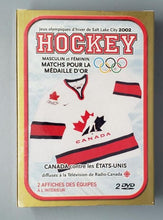 Load image into Gallery viewer, Hockey médaille d'or 2002 Salt Lake City (DVD, 2002) SEALED