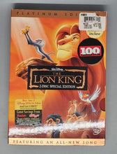 Load image into Gallery viewer, The Lion King (DVD, 2003, 2-Disc Set, Platinum Edition) SEALED