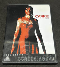 Load image into Gallery viewer, Carrie (1978 Screening DVD) **USED**