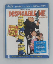 Load image into Gallery viewer, Despicable Me (Blu-ray/DVD, 2010, 3-Disc Set, Canadian Includes Digital Copy)