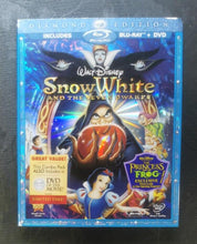 Load image into Gallery viewer, Snow White and the Seven Dwarfs (Blu-ray + DVD, 2009, 3-Disc Set)
