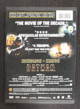 Load image into Gallery viewer, Batman - Michael Keaton, Jack Nicholson (DVD, 2007)
