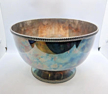 Load image into Gallery viewer, Barker Ellis Birks Silver Plate Large Bowl (Shell Mark)