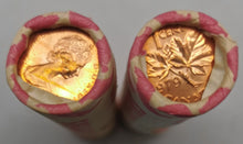 Load image into Gallery viewer, 1979 Canadian Penny CIBC Bank Machine Roll White Paper Red (50 ct) x 2 Lot 18