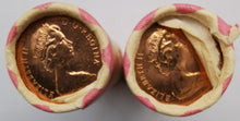 Load image into Gallery viewer, 1979 Canadian Penny CIBC Bank Machine Roll White Paper Red (50 ct) x 2 Lot 18