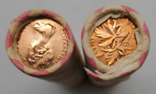 Load image into Gallery viewer, 1979 Canadian Penny CIBC Bank Machine Roll White Paper Red (50 ct) x 2 Lot 7