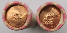 Load image into Gallery viewer, 1979 Canadian Penny CIBC Bank Machine Roll White Paper Red (50 ct) x 2 Lot 7